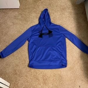 Blue fleece Under Armour sweater